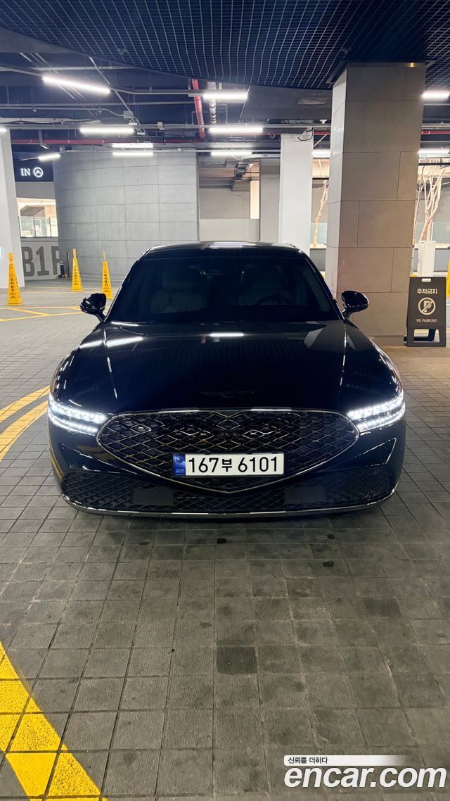 Genesis G90 Gasoline 3.5 Turbo AWD Black — пробег 20 000 км — фото 3 из 5