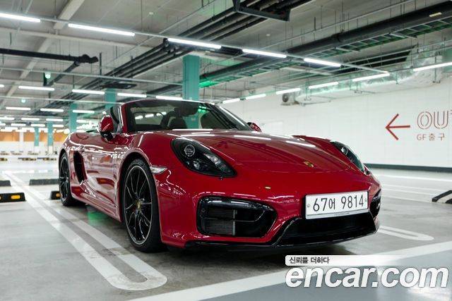 Porsche Boxster из Кореи Encar