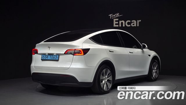 Tesla Model Y из Кореи Encar