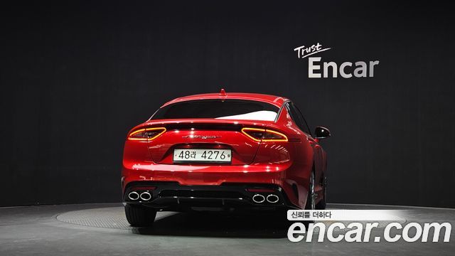Kia Stinger из Кореи Encar