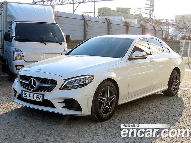 Mercedes-Benz C-Class C220 d 4MATIC AMG Line — пробег 92 548 км — фото 1 из 5
