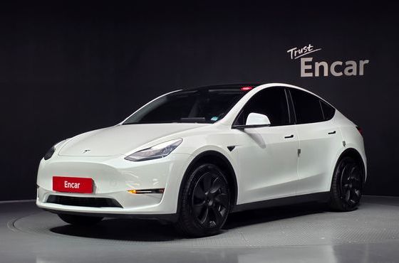 Tesla Model Y Standard Range RWD — пробег 71 606 км — фото 1 из 5