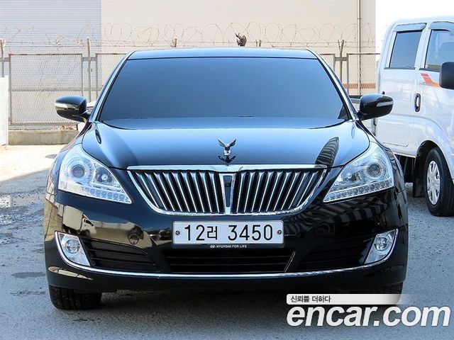 Hyundai Equus из Кореи Encar