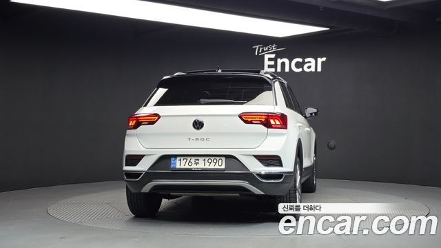 Volkswagen T-Roc из Кореи Encar