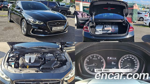 Hyundai Grandeur из Кореи Encar