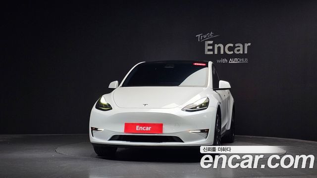 Tesla Model Y из Кореи Encar