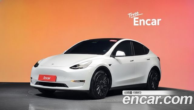 Tesla Model Y из Кореи Encar