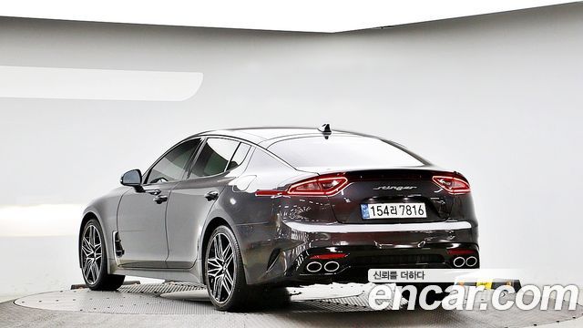Kia Stinger из Кореи Encar