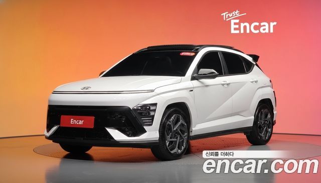 Hyundai Kona Gasoline 1.6 Turbo 2WD Inspiration N Line — пробег 44 449 км — фото 1 из 5