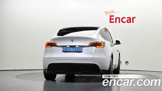 Tesla Model Y из Кореи Encar