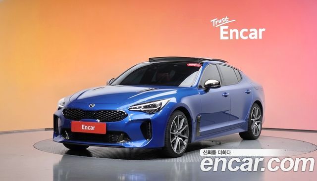 Kia Stinger из Кореи Encar