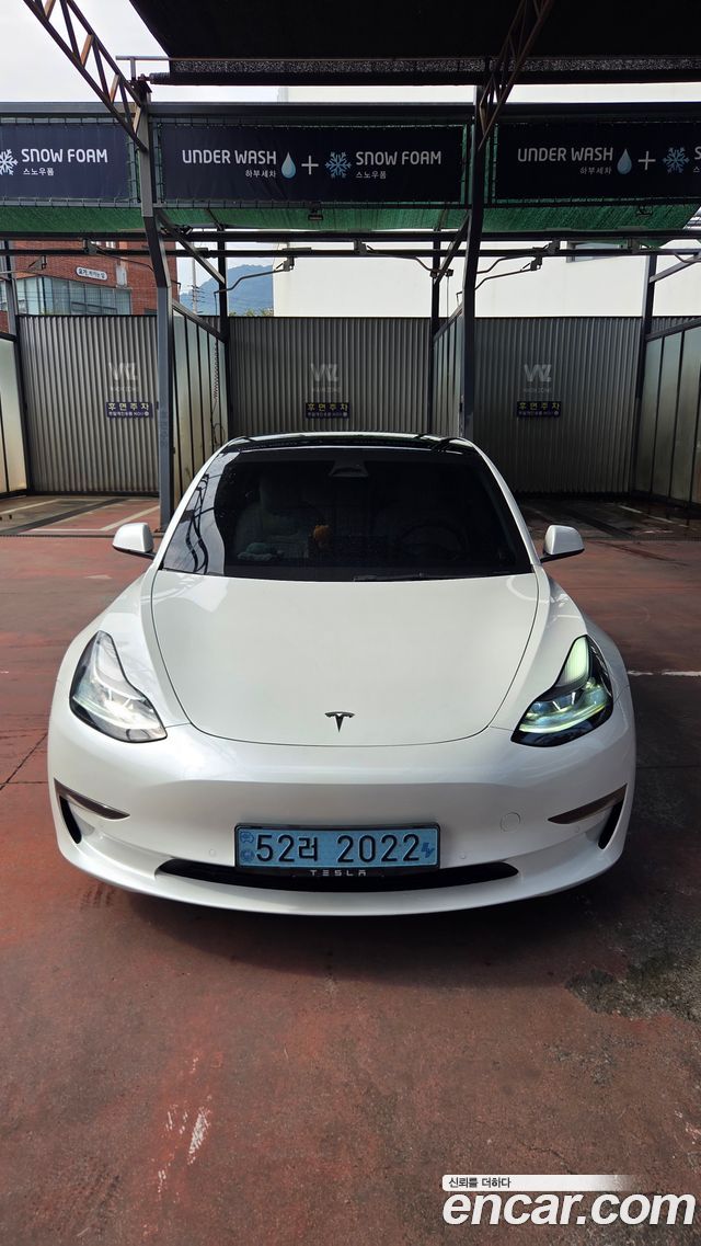 Tesla Model 3 из Кореи Encar