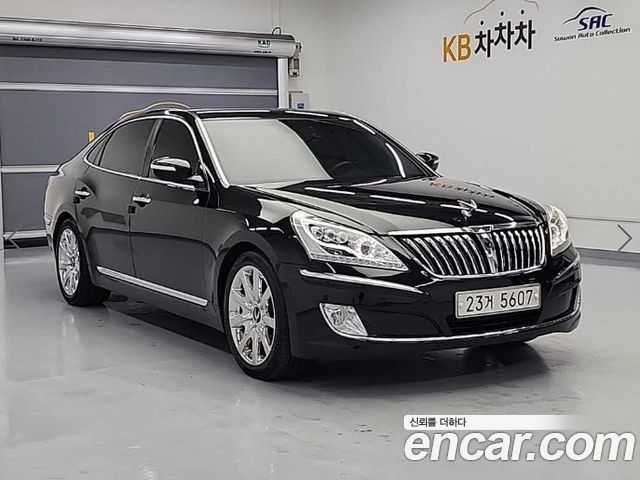 Hyundai Equus из Кореи Encar
