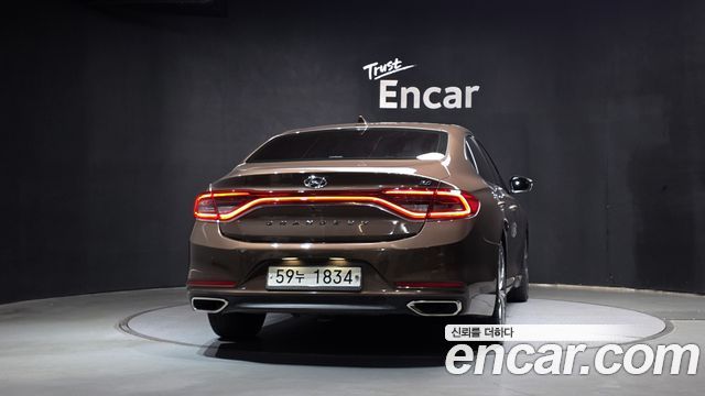 Hyundai Grandeur из Кореи Encar