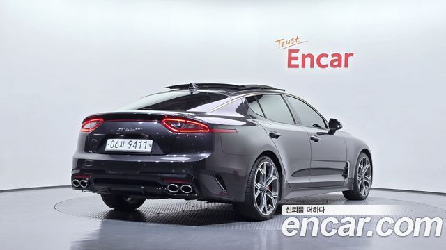 Kia Stinger из Кореи Encar