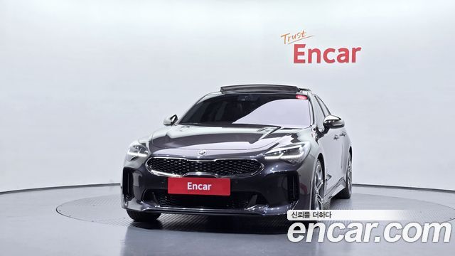 Kia Stinger из Кореи Encar