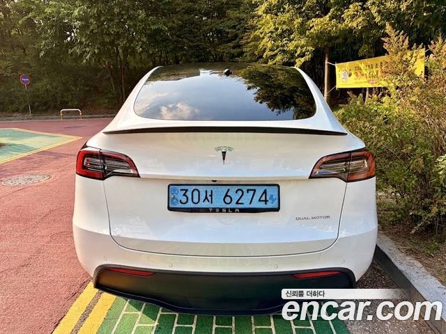 Tesla Model Y из Кореи Encar