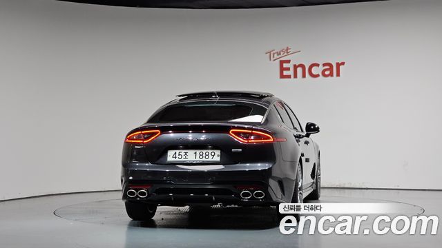 Kia Stinger из Кореи Encar