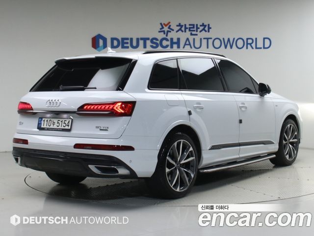 Audi Q7 50 TDI Quattro Premium — пробег 99 540 км — фото 2 из 5