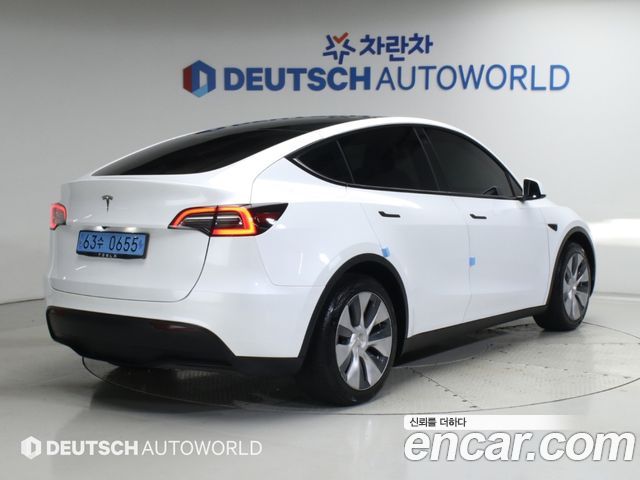 Tesla Model Y из Кореи Encar