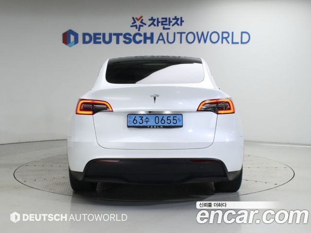 Tesla Model Y из Кореи Encar