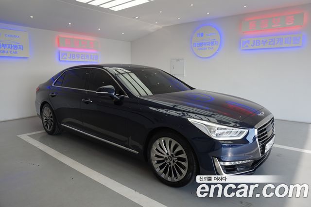 Genesis EQ900 3.3 T-GDI AWD Premiun Luxury — пробег 87 863 км — фото 2 из 5