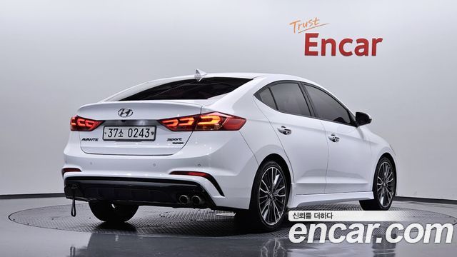 Hyundai AVANTE из Кореи Encar